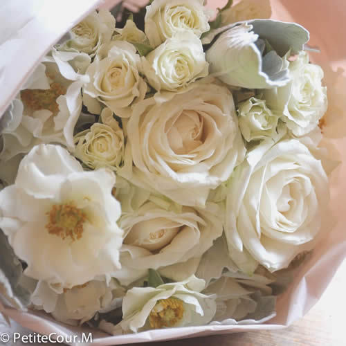 花束、ブーケの写真