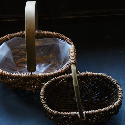 バスケットのサイズ写真