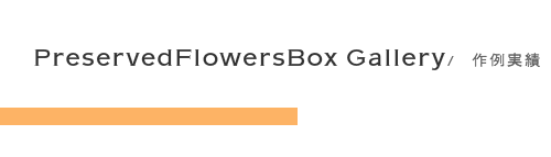 フラワーボックスのギャラリー