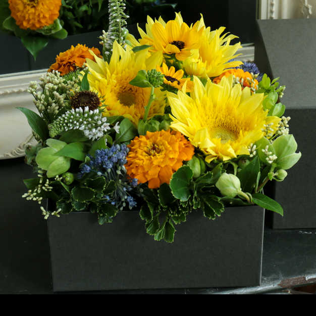 キューブ・フラワーボックスの写真