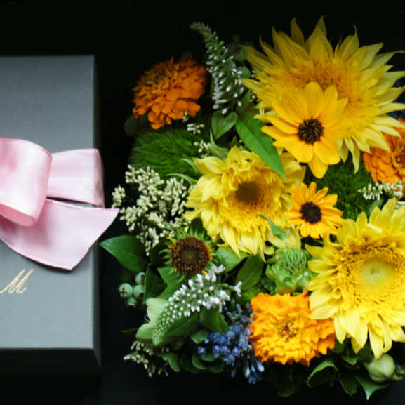 キューブ・フラワーボックスの写真