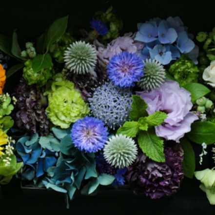 キューブ・フラワーボックスの写真