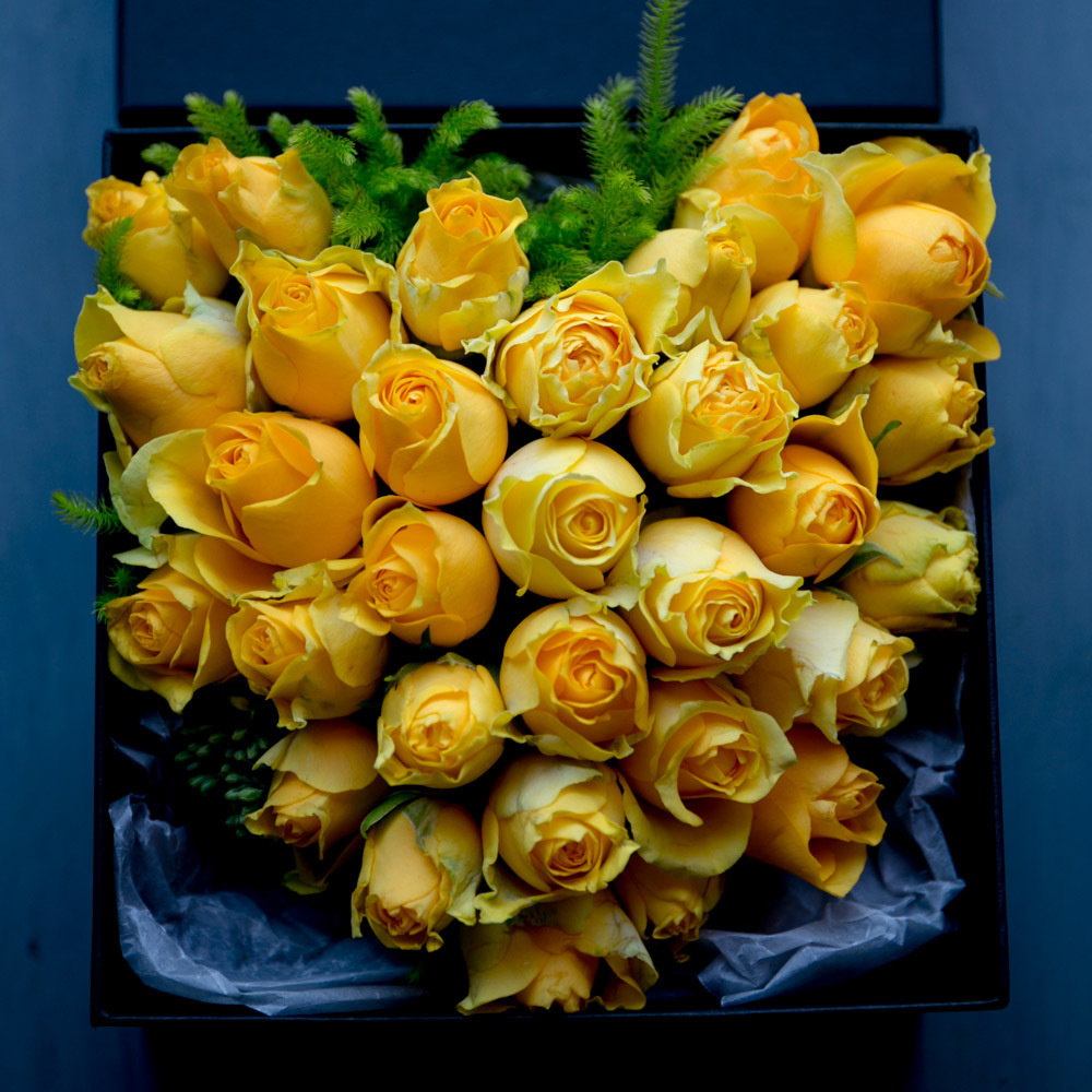 ハートフラワーボックスの写真