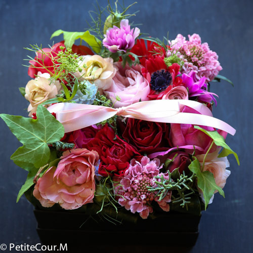 フラワーボックスのサイズ写真