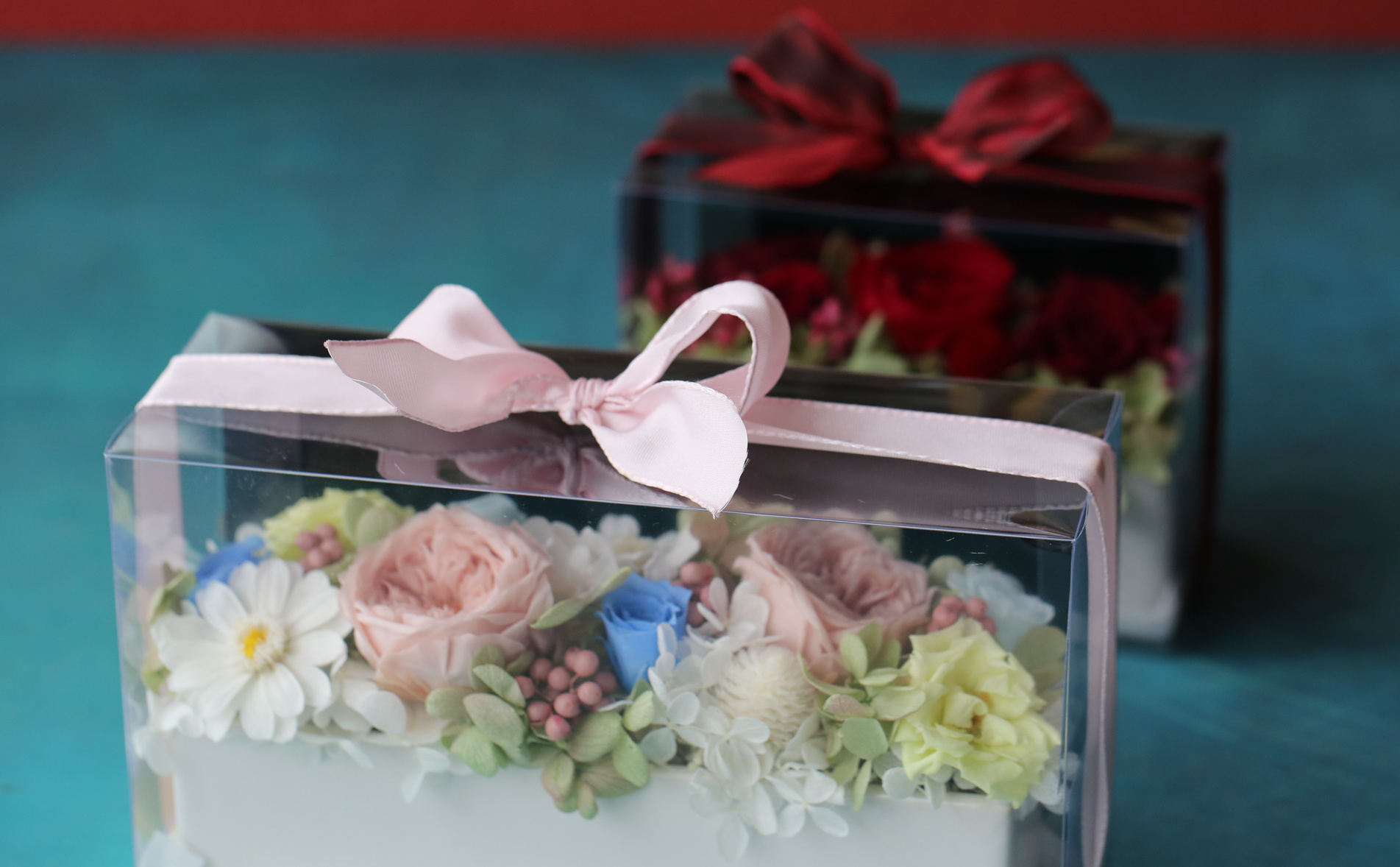 プティークール・エーム　フラワーボックス のキューブ写真