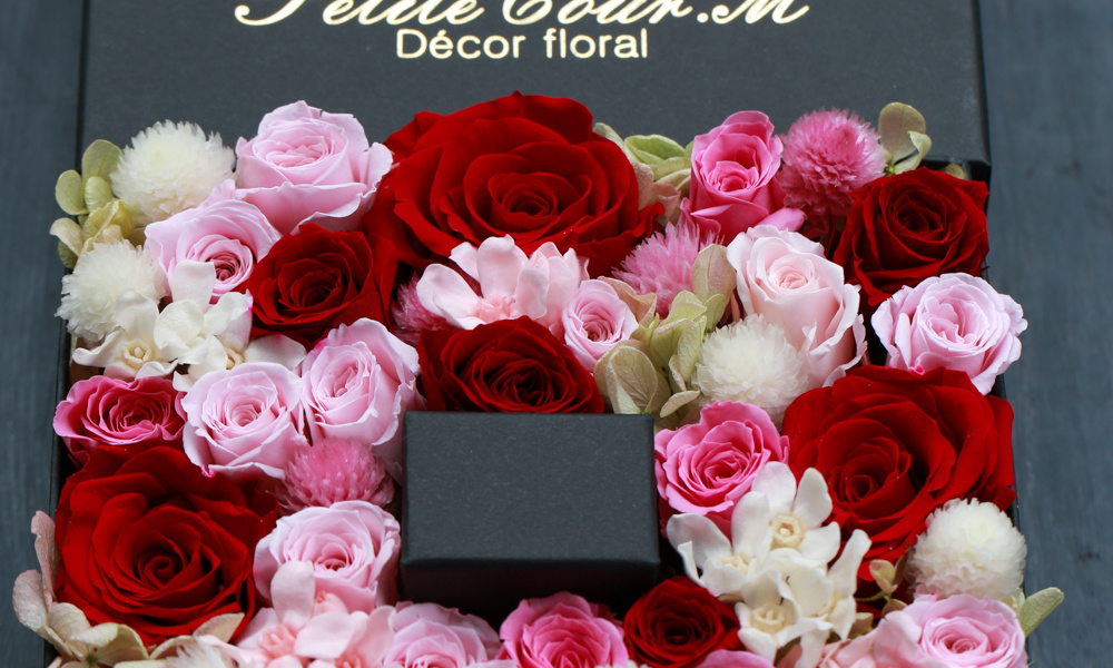 プリザーブドフラワーの写真3